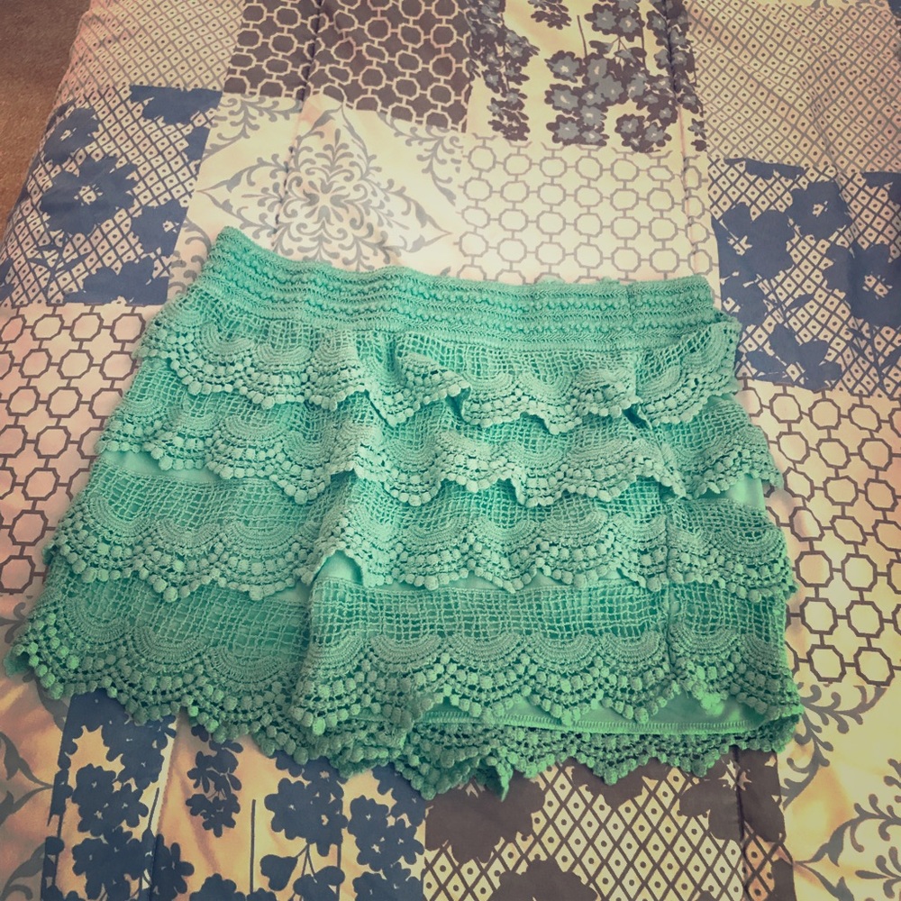 Lace shorts
